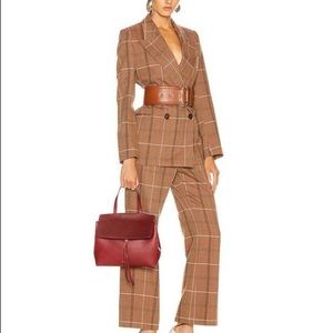 Mini Lady Suede Mansur Gavriel